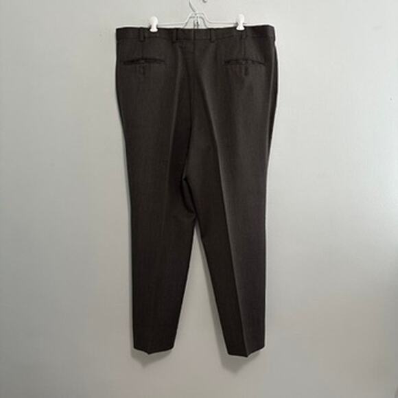Burberry gray wool dress pants size 42R - Picture 3 of 8